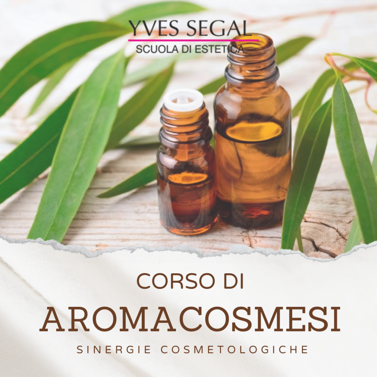 Parliamo di Aromacosmesi - Corso di estetica avanzata